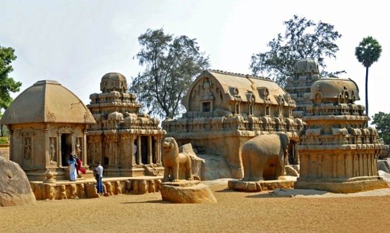Monuments -At Mahabalipuram
